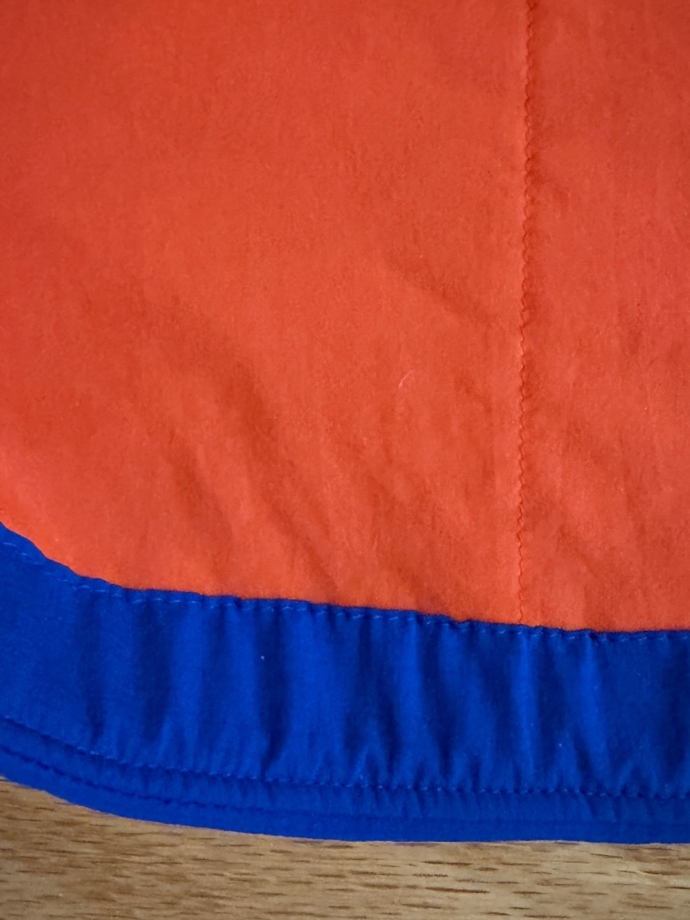 Patagonia Nano Air Light Hoodie Pullover Mens Blue Orange Size Large - Picture 11 of 15